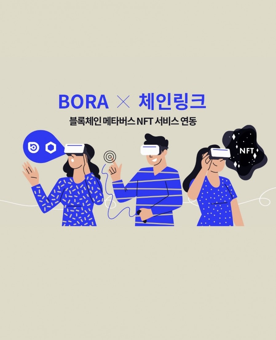 [웨이투빗] 보라, 체인링크와 블록체인 메타버스 서비스 개발 협업